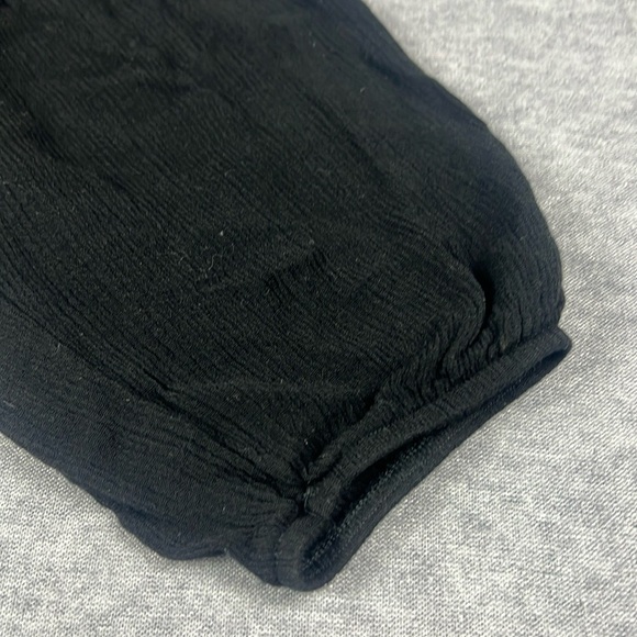 Cha Cha Vente Women’s XL Embroidered Gauzy Cotton Top Blouse Boho - Picture 6 of 8